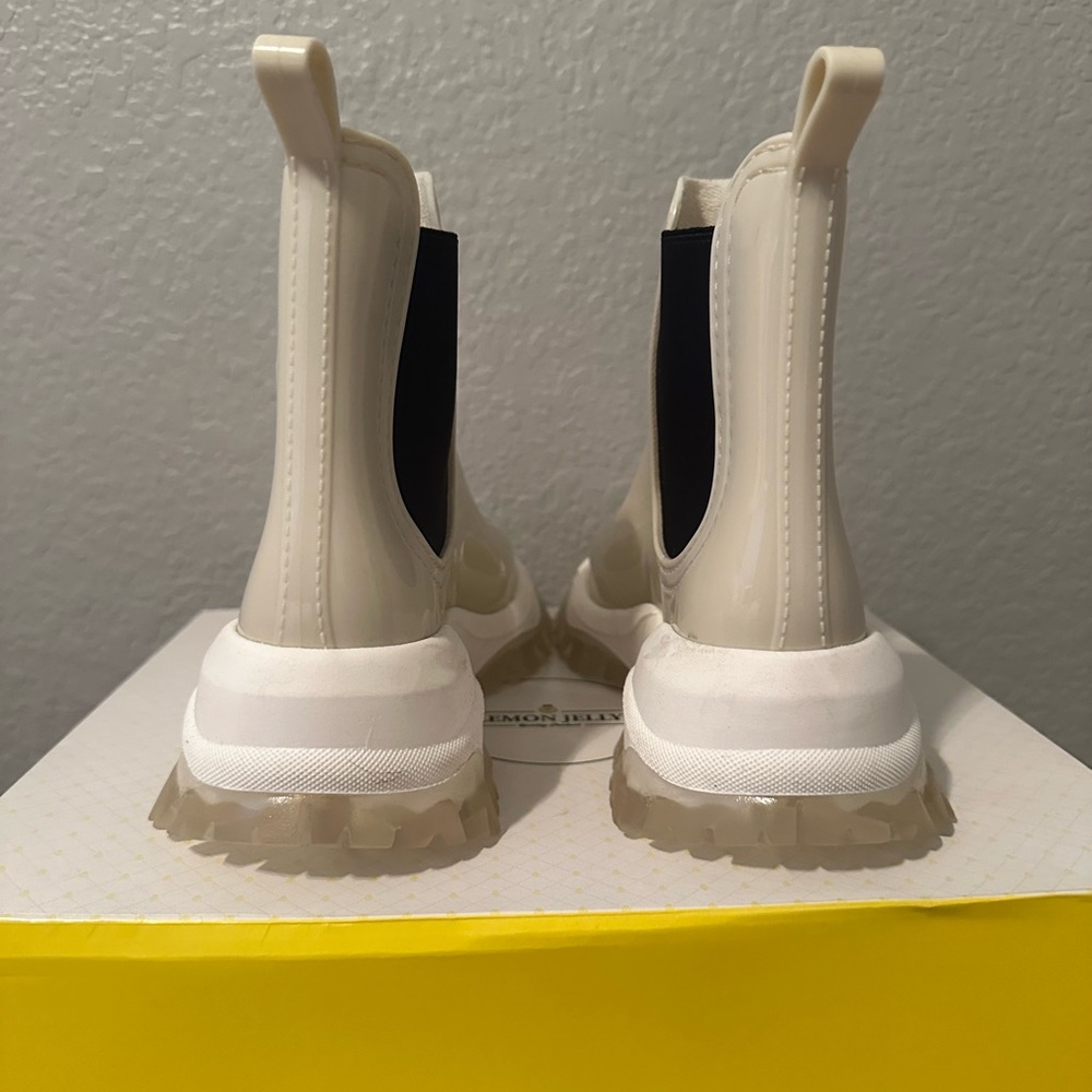 Lemon Jelly Rain Boot in Cotton - Picture 4 of 7